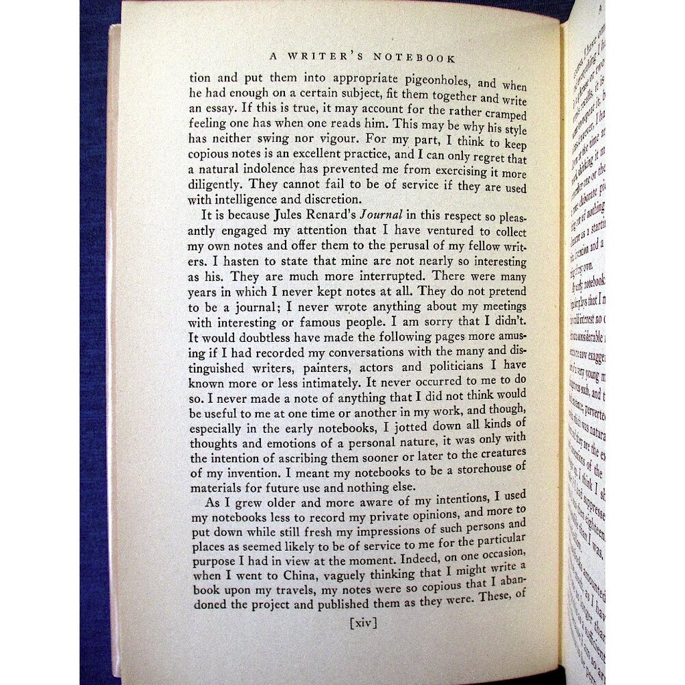 Book: A Writer's Notebook by W. Somerset Maugham - Picture 8 of 12